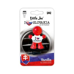 Auto osviežovač vzduchu Little Joe 3D – Vanilla " I Love You Slovakia "